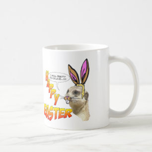 Mug Meerkat de Pâques personnalisable