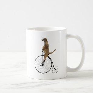 Mug Meerkat sur Black Penny Farthing