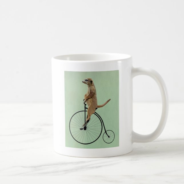 Mug Meerkat sur Black Penny Farthing 2 (Droite)