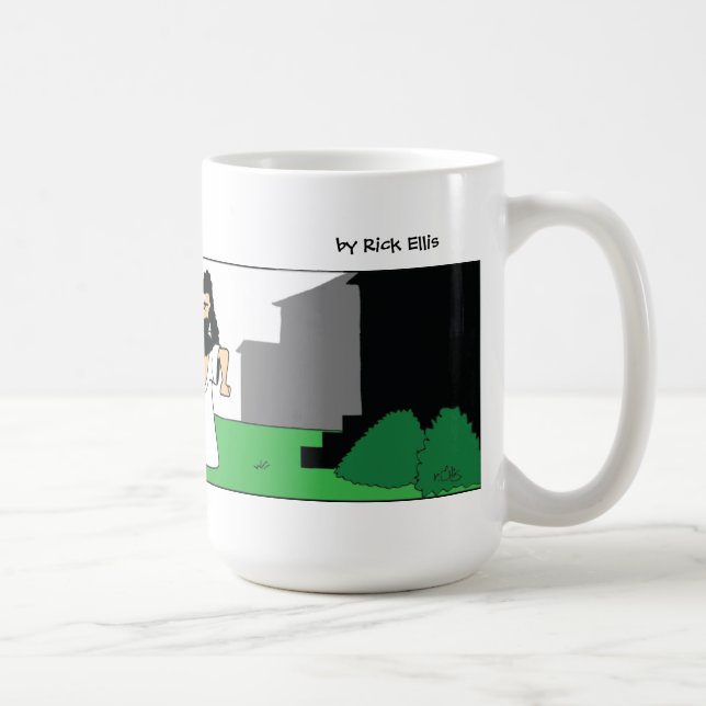 Mug Méfiez-vous du dieu (Droite)