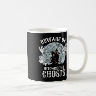 Mug Méfiez-Vous vintage De L'Halloween Fun Ghosts