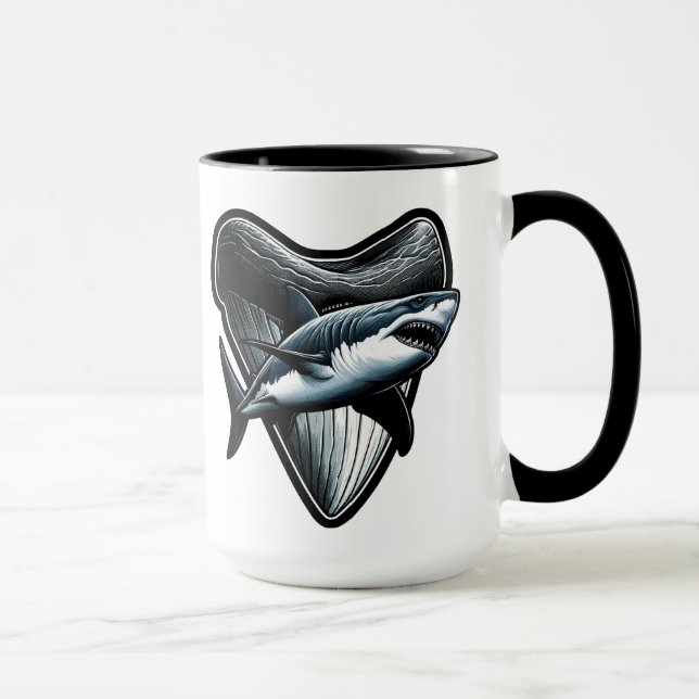 Mug Mégalodons du coeur (Droite)