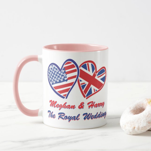 Mug Meghan-and-Harrys Mariage (Avec donut)