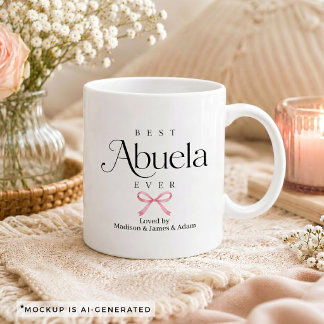 Mug Meilleur Abuela de tous les temps Cadeau des petit