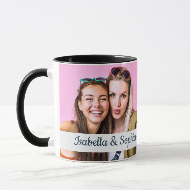 Mug Meilleur Ami Depuis moderne deux images modèle BFF (Gauche)