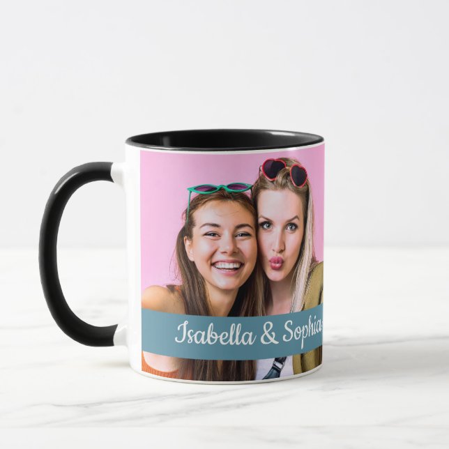 Mug Meilleur Ami Depuis moderne deux images modèle BFF (Gauche)