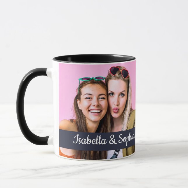 Mug Meilleur Ami Depuis moderne deux images modèle BFF (Gauche)