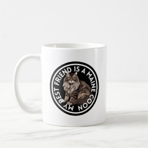 Mug Meilleur Ami Maine Coon Chat