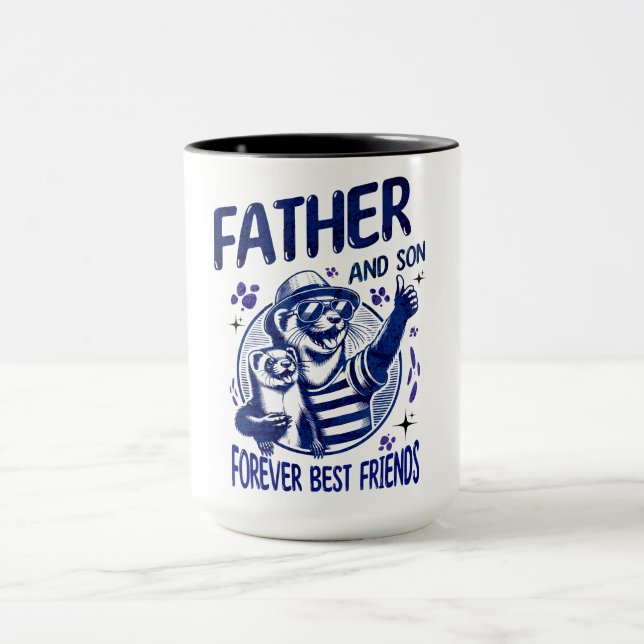 Mug Meilleur ami père et fils  (Centre)