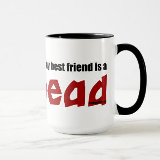 Mug Meilleur ami roux