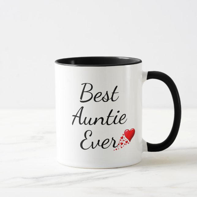 Mug MEILLEUR AUNTIE JAMAIS Proverbes personnalisés 31 (Droite)