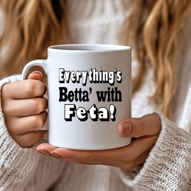 Mug Meilleur avec Feta (Créateur téléchargé)