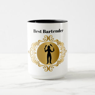 Mug Meilleur barman pour barman féminin