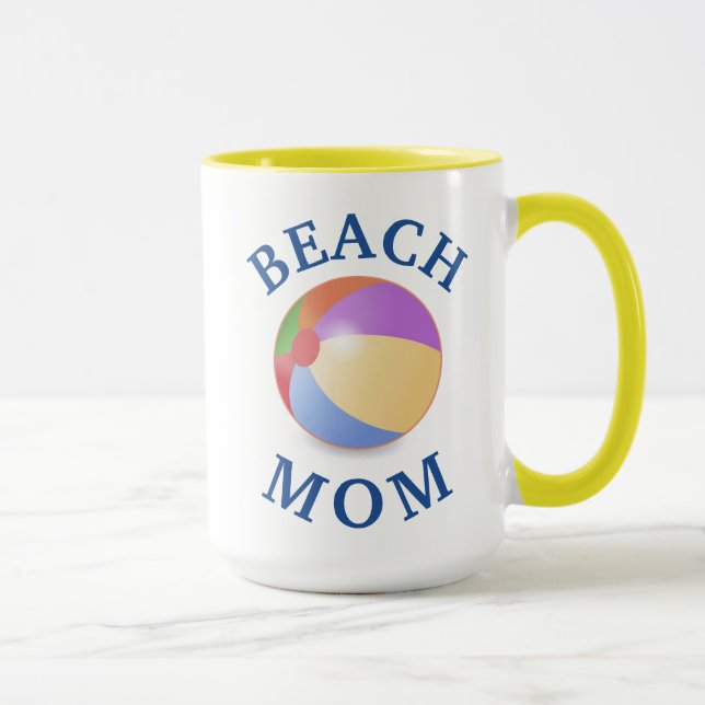 Mug Meilleur "BEACH MOM" Jamais ! Fête des mères (Droite)