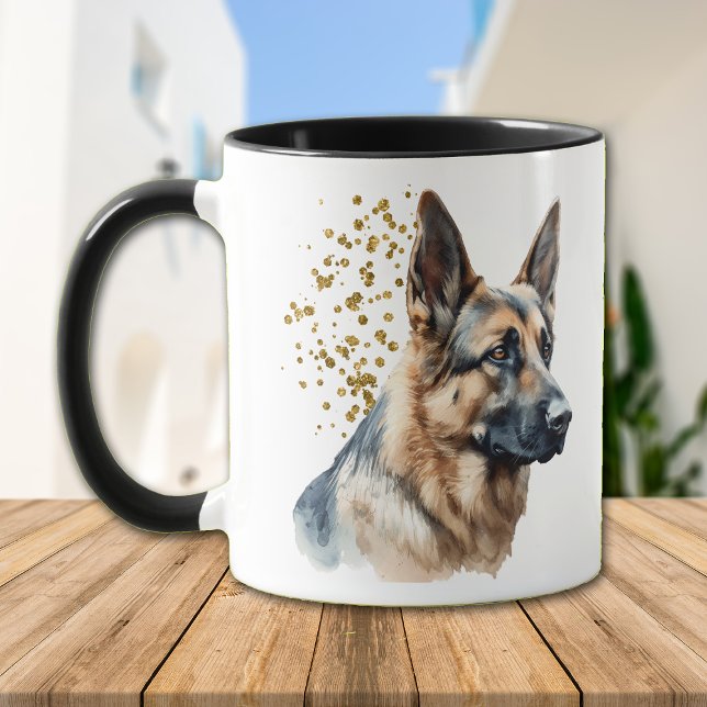 Mug Meilleur Berger Allemand Chien Papa (Créateur téléchargé)