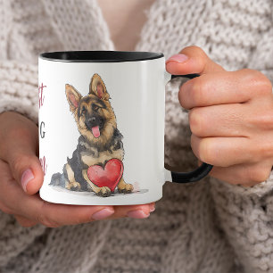 Mug Meilleur berger allemand maman chien