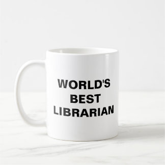 Mug Meilleur bibliothécaire du monde