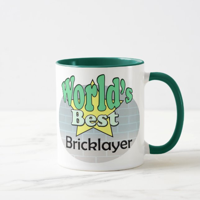 Mug Meilleur Bicklayer du monde (Droite)