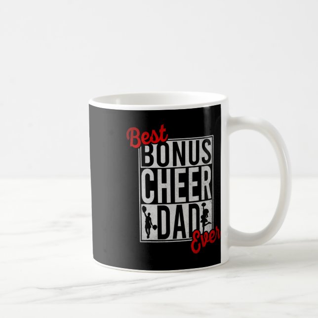 Mug Meilleur Bonus Papa de Cheerleading Ever  (Droite)