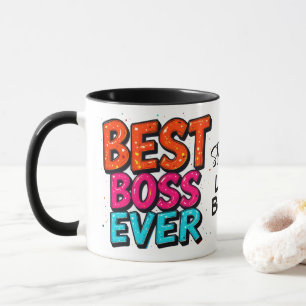 Mug Meilleur Boss Jamais Lady Boss Graffiti