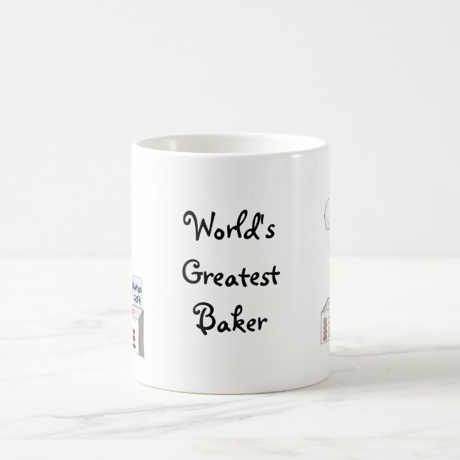 Mug Meilleur Boulanger du Monde (Centre)