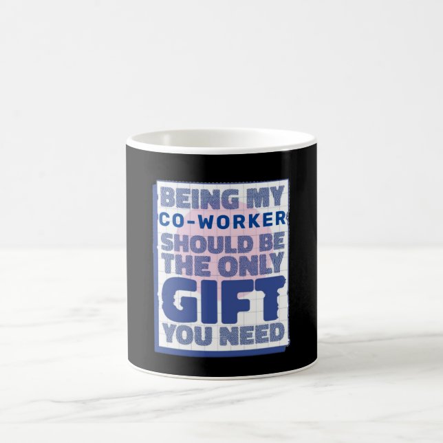 Mug Meilleur cadeau amusant pour collègue (Centre)