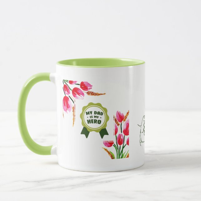 Mug Meilleur cadeau de la fête des pères (Gauche)