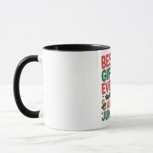 Mug Meilleur cadeau de Noël qui arrive en juin 2026  