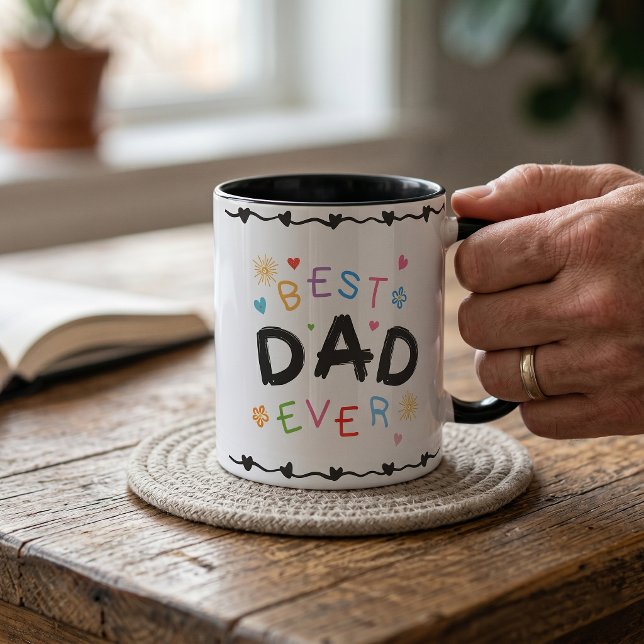 Mug Meilleur Cadeau de Papa pour la Fête des Pères (Créateur téléchargé)