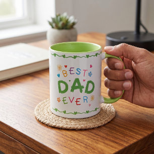 Mug Meilleur Cadeau de Papa pour la Fête des Pères