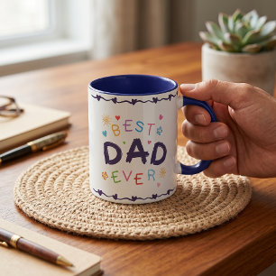 Mug Meilleur Cadeau de Papa pour la Fête des Pères
