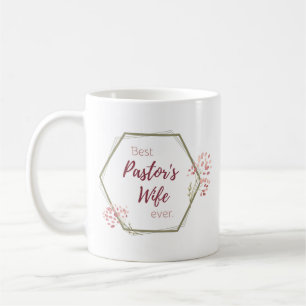 Mug Meilleur cadeau inspirant de la femme du pasteur