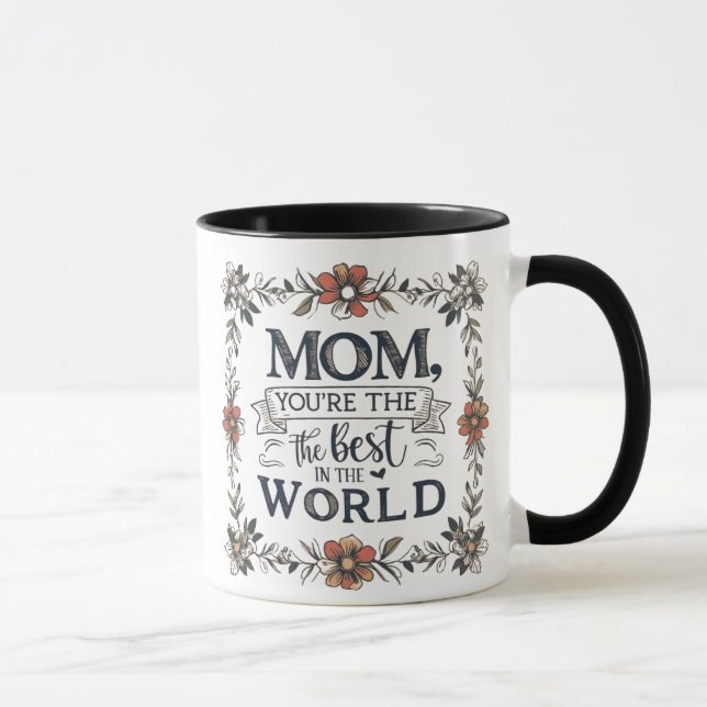 Mug Meilleur cadeau maman (Droite)