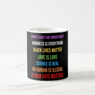 Mug Meilleur cadeau pour les droits de l'homme