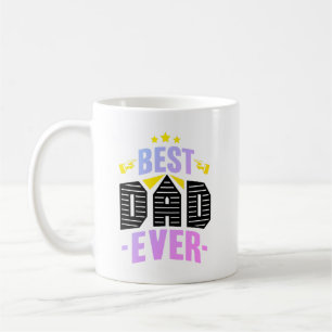 Mug Meilleur Cadeau pour Papa de Fille Fils Enfants