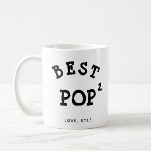Mug meilleur café pop grand dad fête des pères personn
