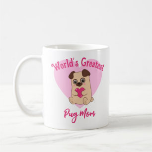 Mug Meilleur Carlin au monde Maman drôle Maigre Coeur 