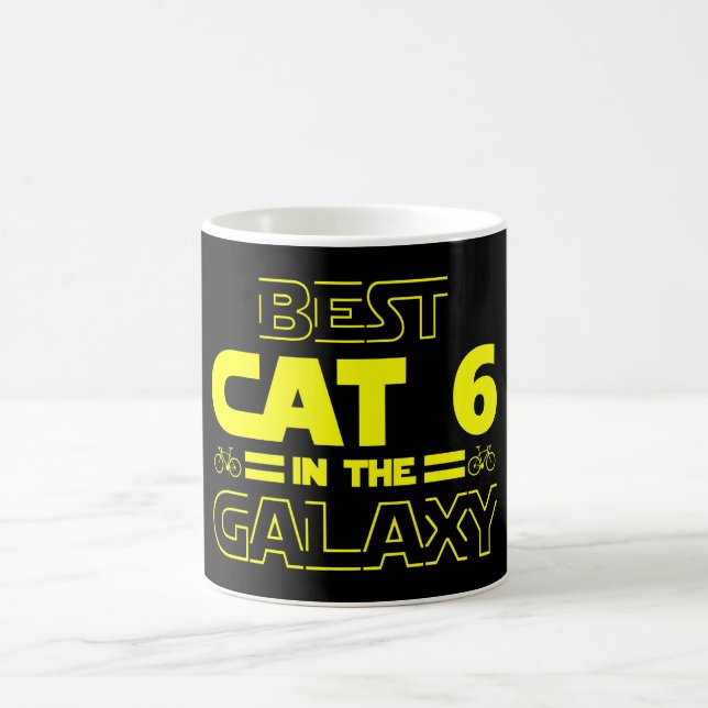 Mug Meilleur Chat 6 Dans La Galaxie (Centre)