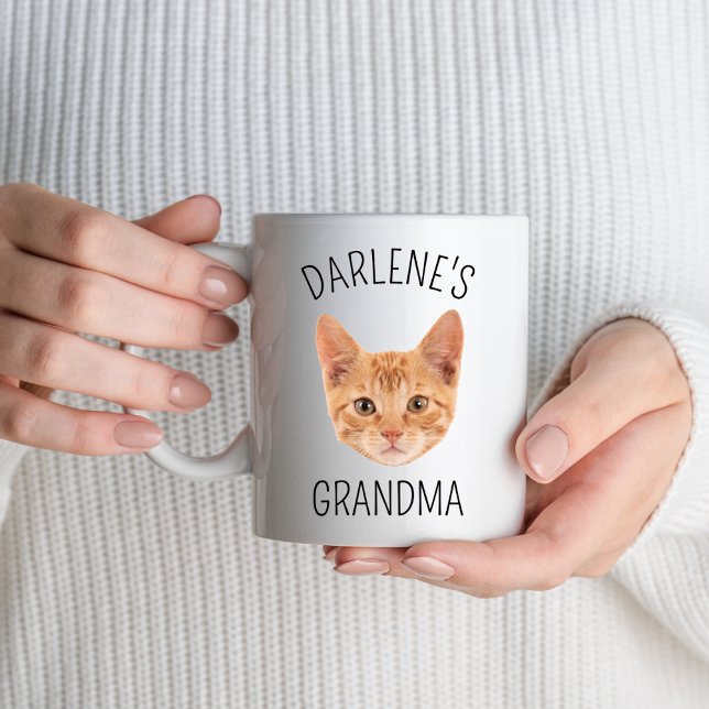 Mug Meilleur Chat Grand-mère Jamais Chat Grand-mère Fê (Créateur téléchargé)