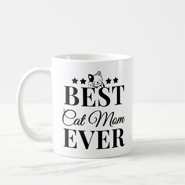 Mug Meilleur Chat Maman Ever - Chat Maman (Gauche)