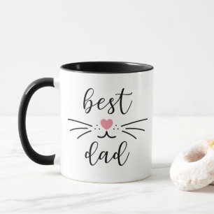 Mug Meilleur chat Papa Kitty Visage