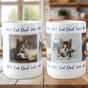 Mug Meilleur Chat Papa Toujours Personnalisé 3 Photo