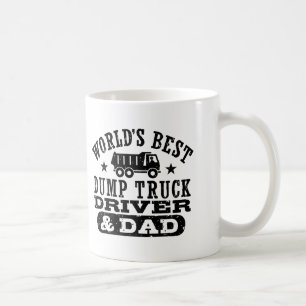Mug Meilleur Chauffeur Et Père De Camion De Pompage Au