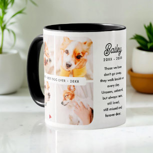 Mug Meilleur chien Ever Pet Memorial Photo moderne Col