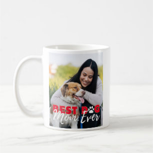 Mug Meilleur Chien Maman Jamais Photo personnalisée mo