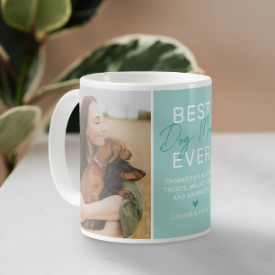 Mug Meilleur Chien Maman Jamais Turquoise 2 Photo