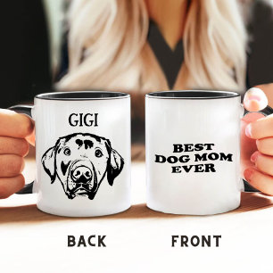 Mug Meilleur Chien Maman Jour Animal de Compagnie Dess