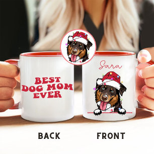 Mug Meilleur Chien Maman Jour Chien Dessin Personnalis
