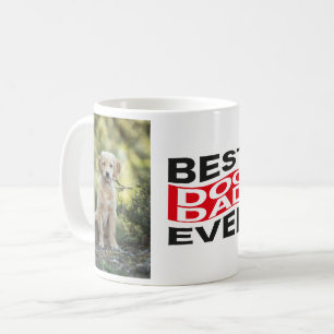 Mug Meilleur Chien Papa Jamais Pet 2 Photo Personnalis