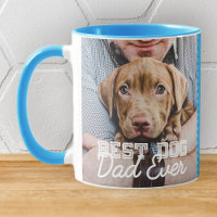 Meilleur Chien Papa Jamais une photo personnalisée